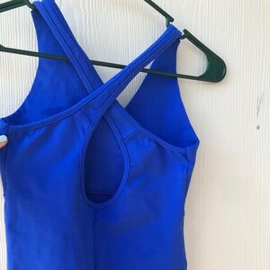 Bia Brazil cobalt blue activewear tank top